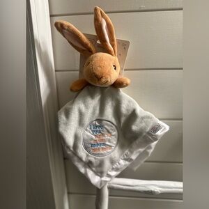 Plush guess how much I love you  Bunny Lovey Blanket about 8” tall New with tags